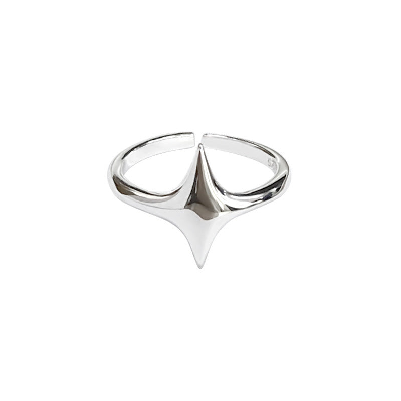 Sterlingsilber-Arctic-Star-Ring
